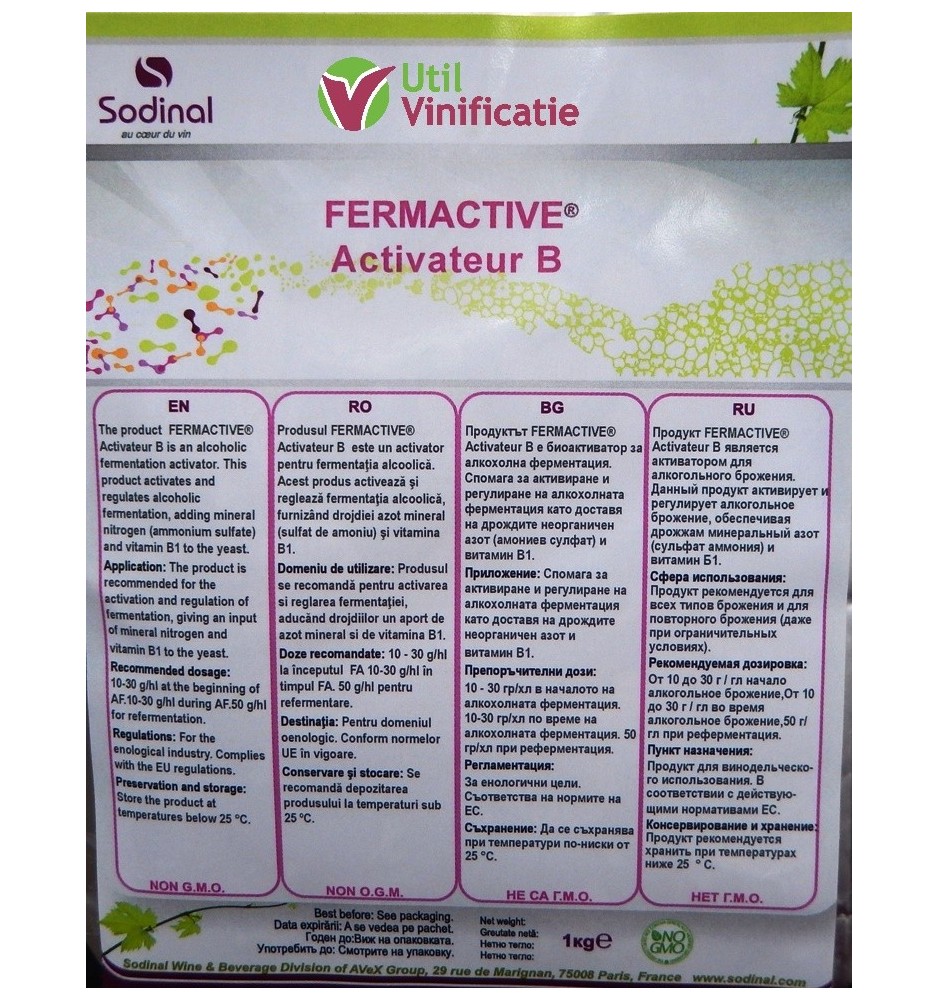 Fermactiv activator B