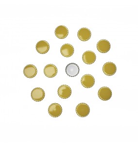 Capace metal 29mm (200buc)