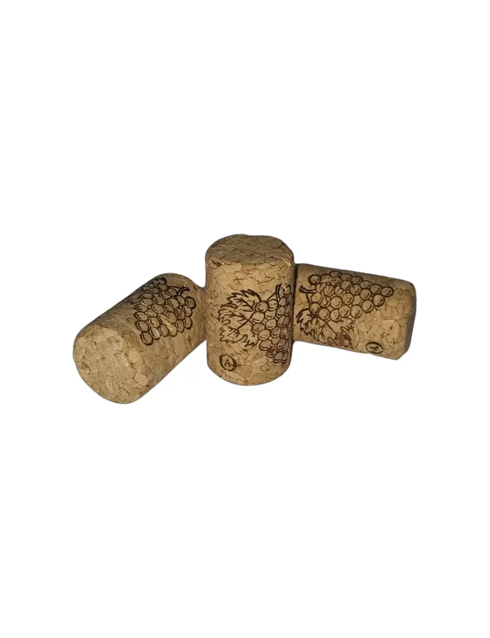 Dop pluta aglomerata 38x24 mm.