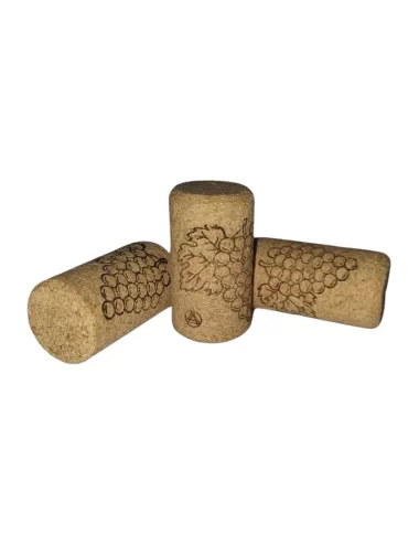 Dop pluta microgranulata 44x24 mm.