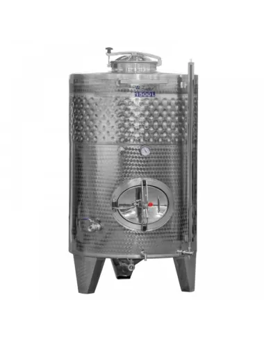 Galo - Cisterna inox fermentare 1100L cu manta racire