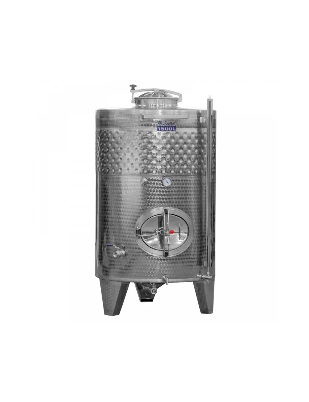 Galo - Cisterna inox fermentare 1100L cu manta racire